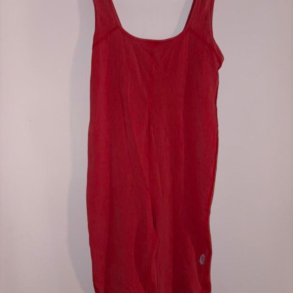 Free-people Women's Red and Orange Playsuit-romper